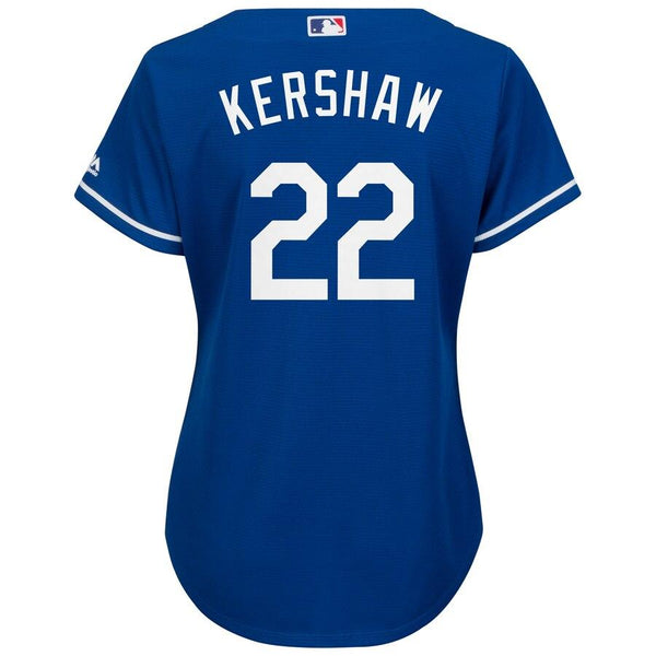 Los Angeles Dodgers Majestic Fashion Women's Cool Base Player Jersey - Royal 2019