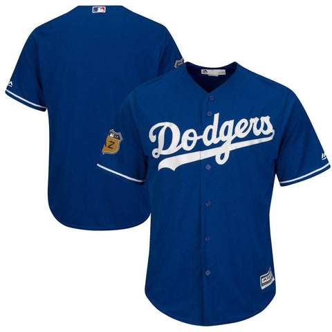 Los Angeles Dodgers Majestic Spring Training Cool Base Team Jersey - Royal 2019