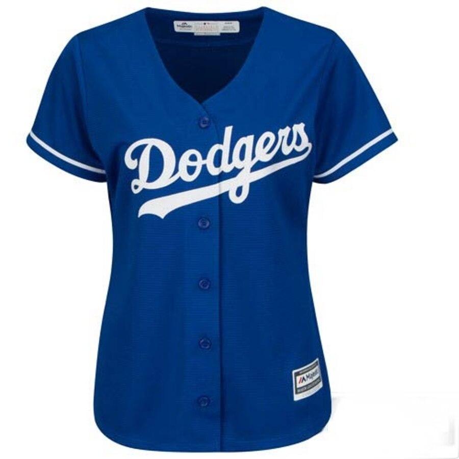 Los Angeles Dodgers Majestic Women's Cool Base Jersey - Royal - 2019