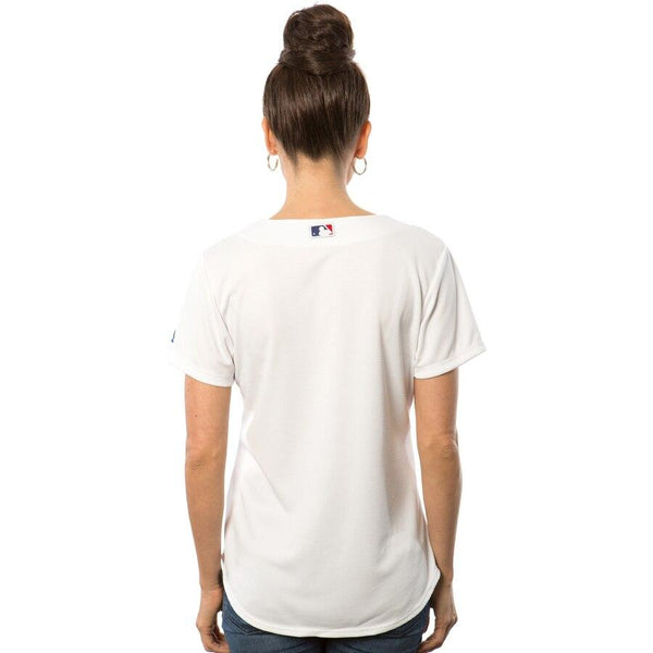 Los Angeles Dodgers Majestic Women's Cool Base Jersey - White 2019