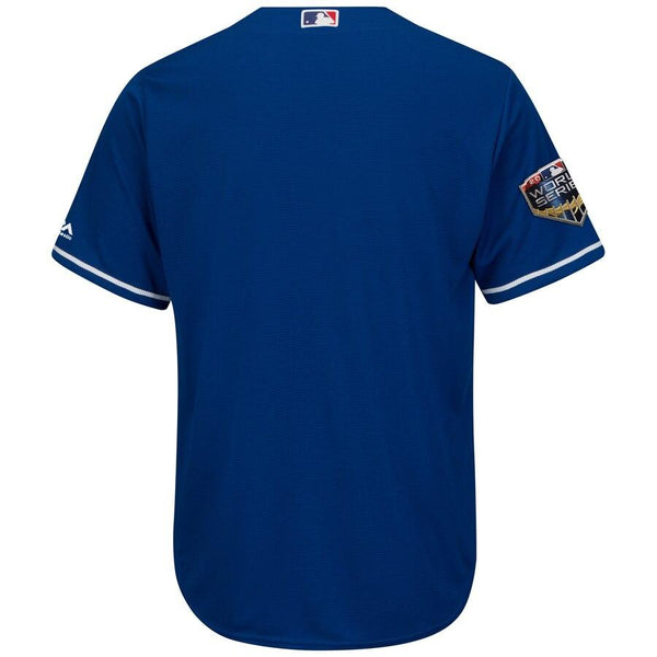 Los Angeles Dodgers Majestic World Series Cool Base Team Jersey – Royal 2019