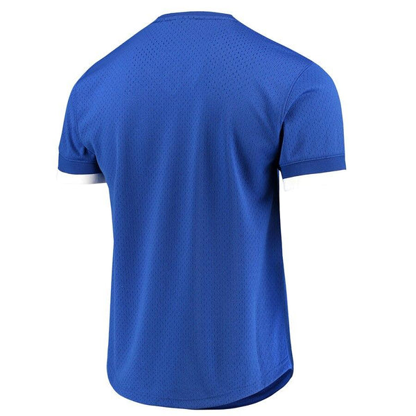 Los Angeles Dodgers Mitchell &amp; Ness Mesh V-Neck Jersey – Royal 2019