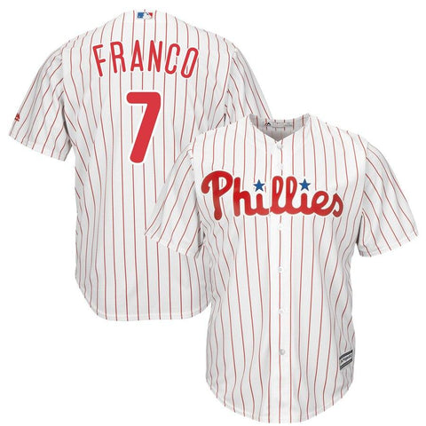 Maikel Franco Philadelphia Phillies Majestic Cool Base Player Jersey - White 2019