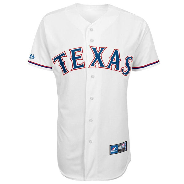 Majestic Russell Wilson Texas Rangers #3 Replica Jersey - White 2019