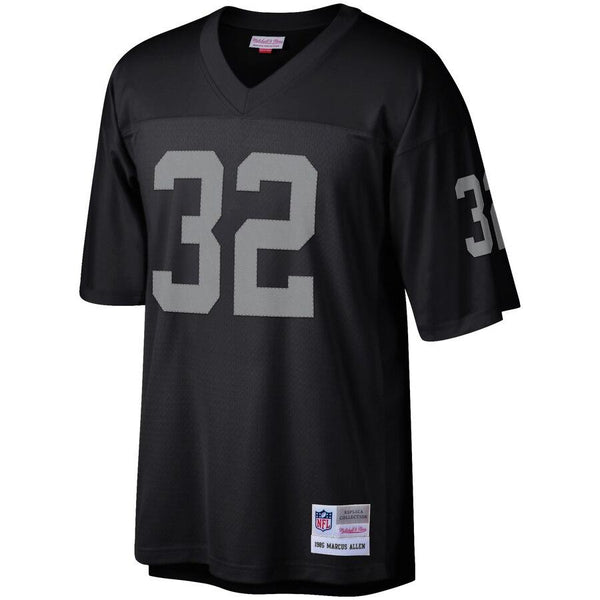 Marcus Allen Oakland Raiders Mitchell &amp; Ness Retired Player Vintage Replica Jersey - Black 2019