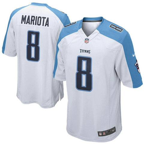 Marcus Mariota Tennessee Titans Game Jersey - White 2019