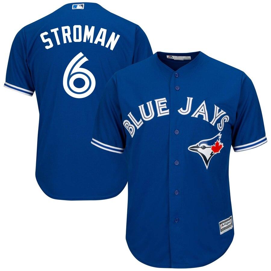 Marcus Stroman Toronto Blue Jays Majestic Cool Base Player Jersey - Royal 2019