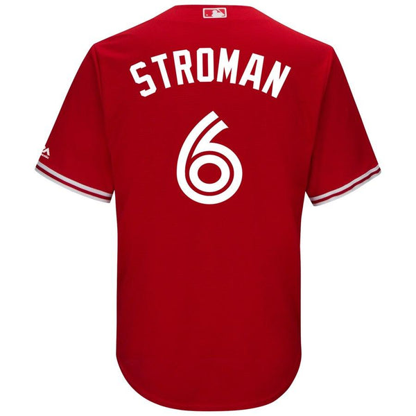 Marcus Stroman Toronto Blue Jays Majestic Cool Base Replica Player Jersey - Scarlet 2019