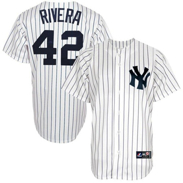 Mariano Rivera New York Yankees Majestic Replica Player Jersey - White 2019