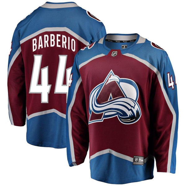 Mark Barberio Colorado Avalanche Breakaway Player Jersey – Burgundy 2019