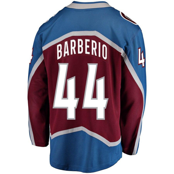 Mark Barberio Colorado Avalanche Breakaway Player Jersey – Burgundy 2019