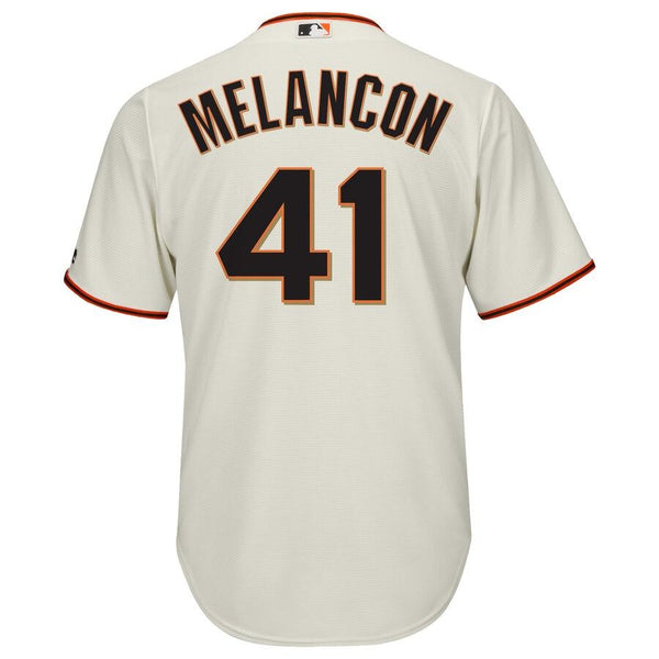 Mark Melancon San Francisco Giants Majestic Cool Base Alternate Player Jersey - Cream 2019