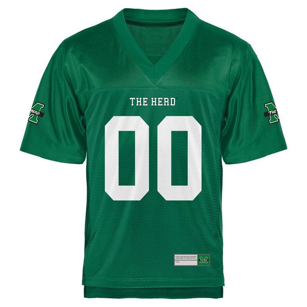 Marshall Thundering Herd Personalized Football Name &amp; Number Jersey - Green 2019