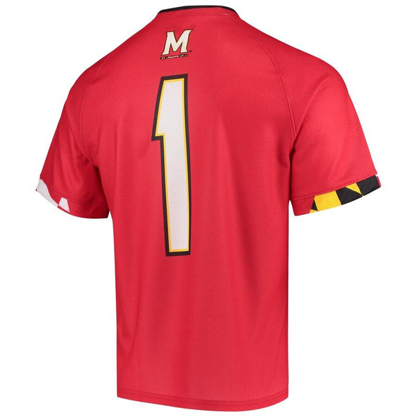 Maryland Terrapins Under Armour Replica Lacrosse Jersey – Red 2019