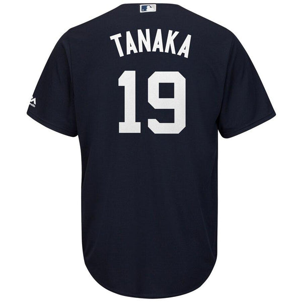 Masahiro Tanaka New York Yankees Majestic Official Cool Base Player Jersey - Navy 2019