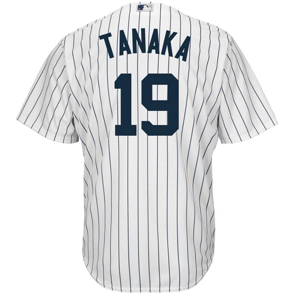 Masahiro Tanaka New York Yankees Majestic Official Cool Base Player Jersey - White 2019