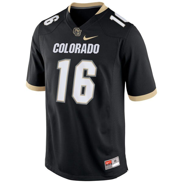 Mason Crosby Colorado Buffaloes Game Jersey – Black 2019