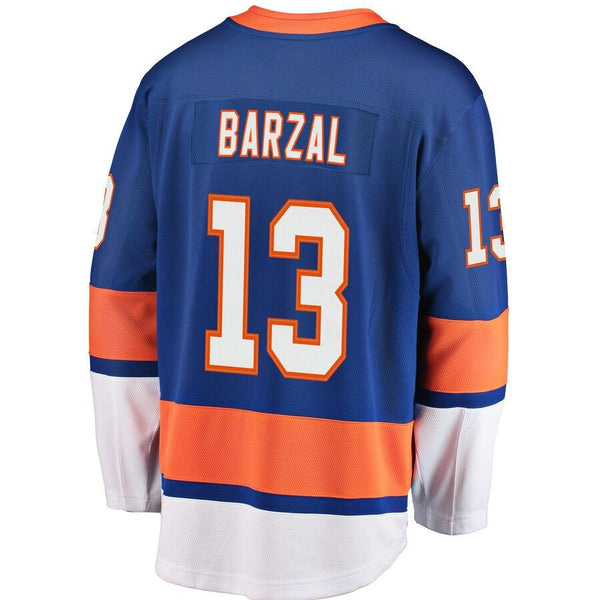 Mathew Barzal New York Islanders Home Premier Breakaway Player Jersey – Royal 2019