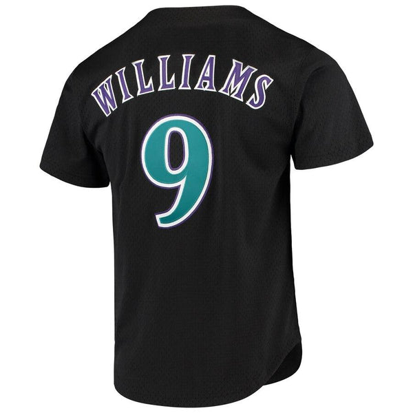 Matt Williams Arizona Diamondbacks Mitchell &amp; Ness Cooperstown Collection Mesh Batting Practice Button-Up Jersey – Black 2019