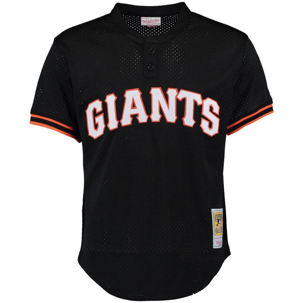Matt Williams San Francisco Giants Mitchell &amp; Ness Cooperstown Mesh Batting Practice Jersey - Black 2019