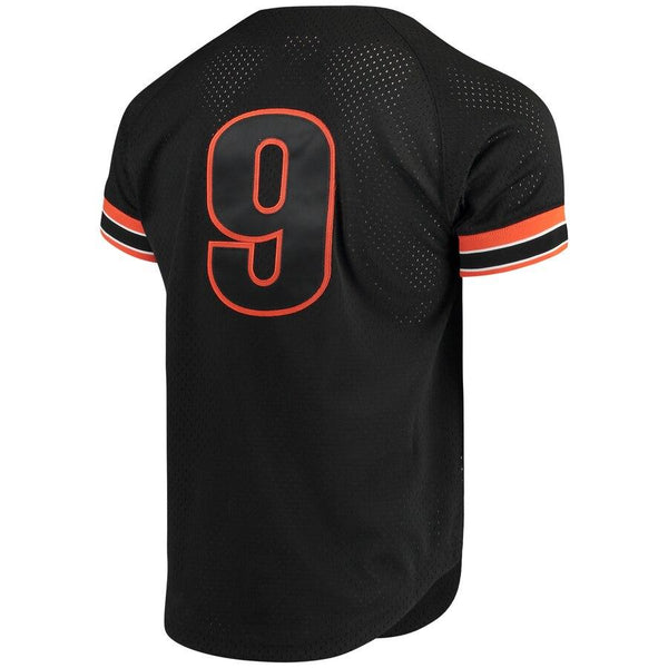 Matt Williams San Francisco Giants Mitchell &amp; Ness Fashion Cooperstown Collection Mesh Batting Practice Jersey - Black 2019