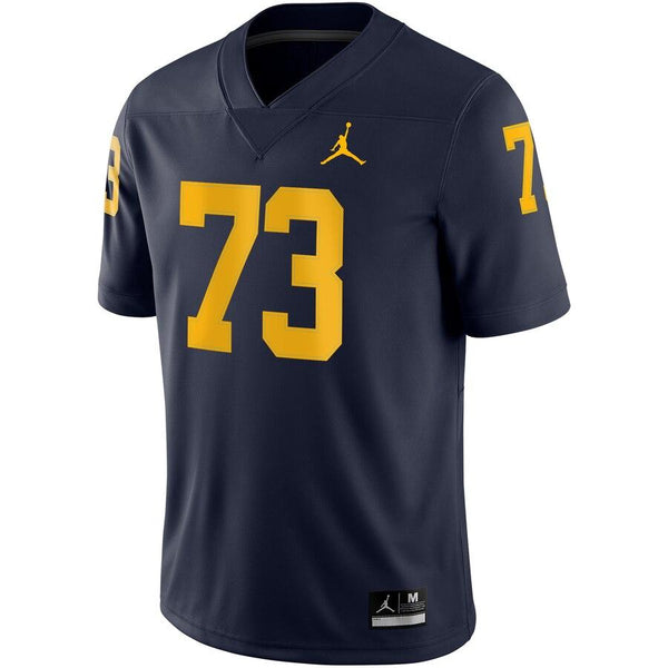 Maurice Hurst Michigan Wolverines Jordan Brand Game Jersey – Navy 2019