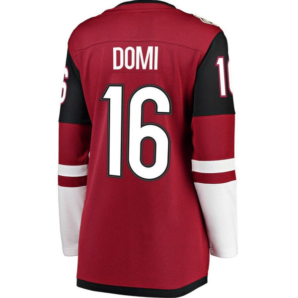 Max Domi Arizona Coyotes Women's Home Breakaway Player Jersey - Maroon 2019