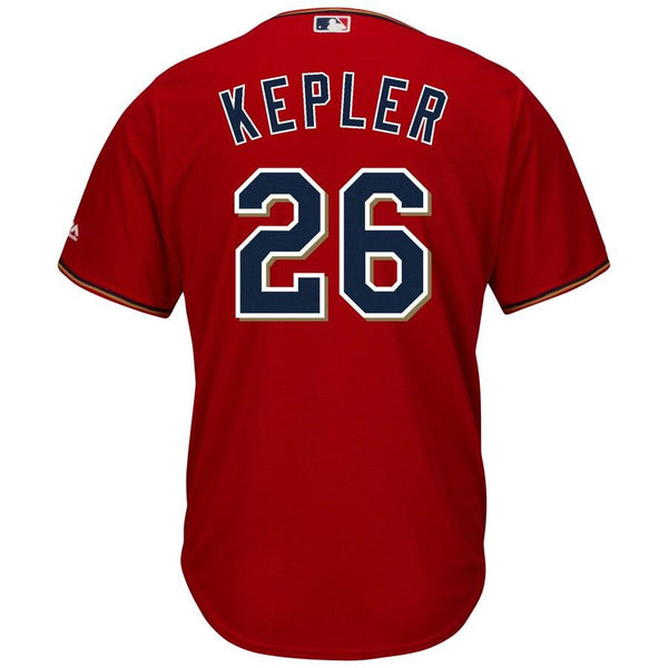Max Kepler Minnesota Twins Majestic Cool Base Alternate Player Jersey - Scarlet 2019