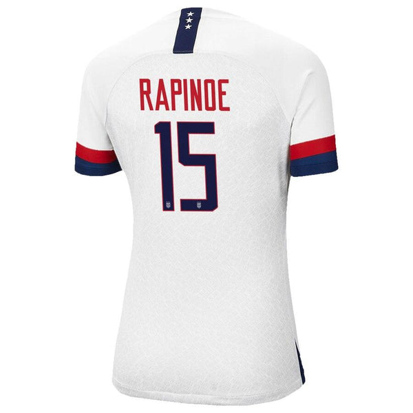 Megan Rapinoe USWNT Women's 2019 Home Vapor Match Player Jersey – White 2019