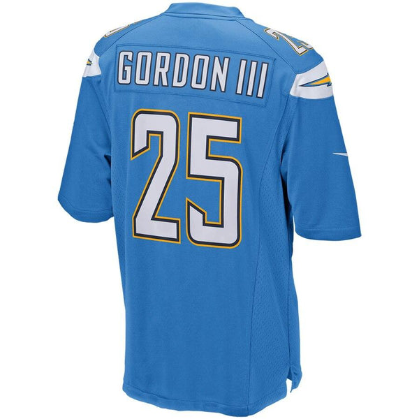 Melvin Gordon Los Angeles Chargers Game Player Jersey - Powder Blue 2019