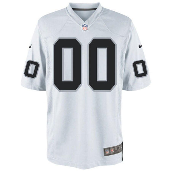 Men's Oakland Raiders Customized Game White Jersey 2019