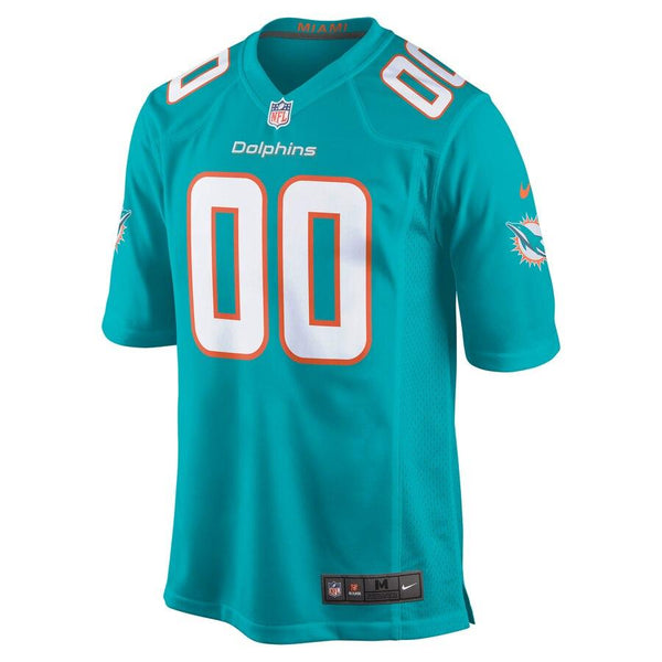 Miami Dolphins Custom Team Color - Game Jersey – Aqua 2019
