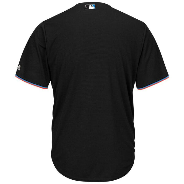 Miami Marlins Majestic Alternate 2019 Official Cool Base Team Jersey – Black 2019