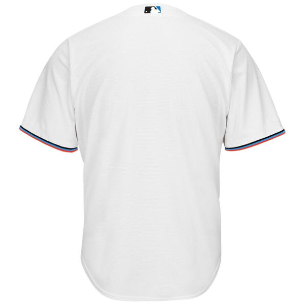 Miami Marlins Majestic Home 2019 Official Cool Base Team Jersey – White 2019