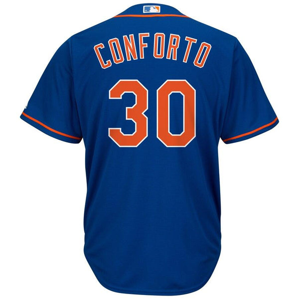Michael Conforto New York Mets Majestic Alternate Official Cool Base Replica Player Jersey - Royal 2019