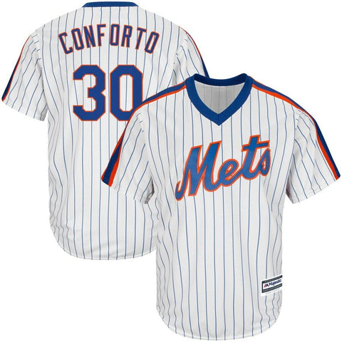 Michael Conforto New York Mets Majestic Home Cool Base Player Jersey - White 2019