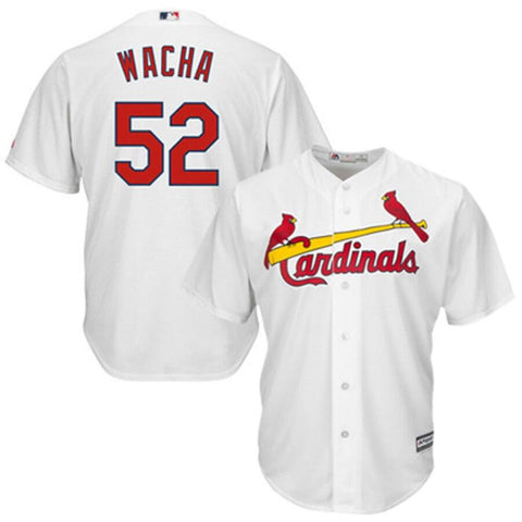 Michael Wacha St. Louis Cardinals Majestic Official Cool Base Player Jersey - White 2019