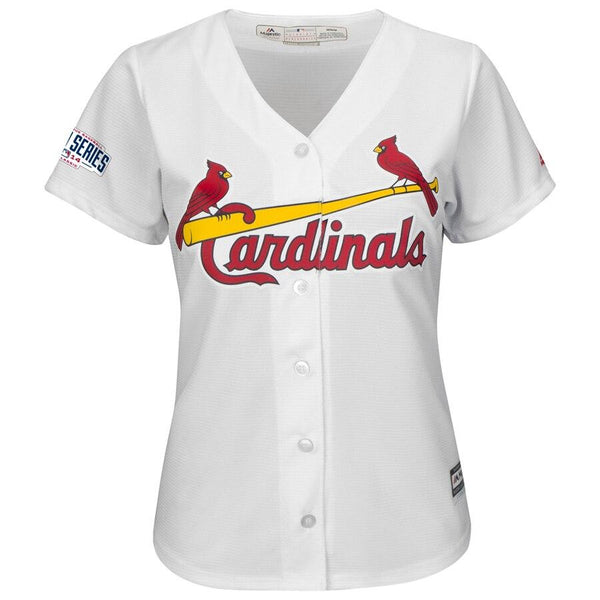 Michael Wacha St. Louis Cardinals Majestic Women's Cool Base Player Jersey - White 2019