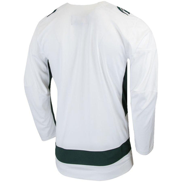 Michigan State Spartans Replica College Hockey Jersey – White 2019