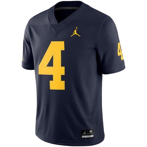 Michigan Wolverines Jordan Brand Game Football Jersey – Navy 2019