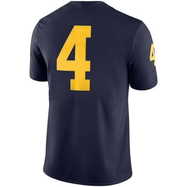 Michigan Wolverines Jordan Brand Game Football Jersey – Navy 2019