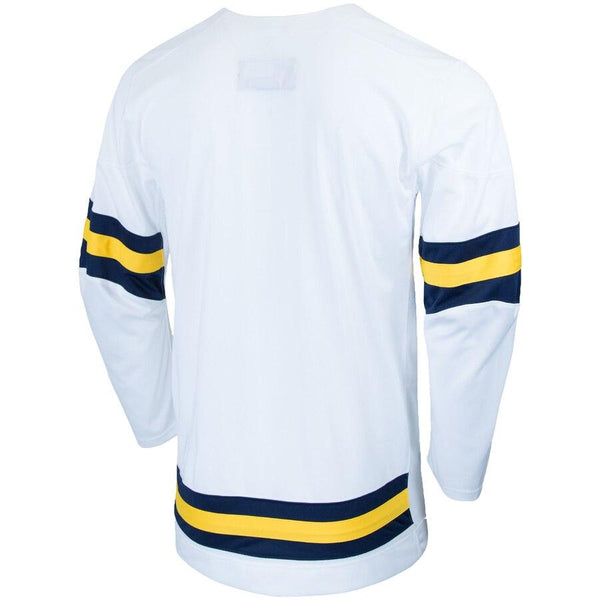 Michigan Wolverines Replica College Hockey Jersey – White 2019