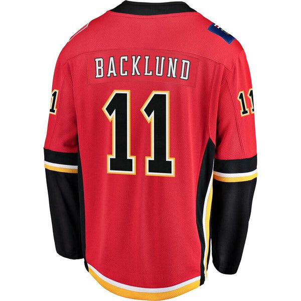 Mikael Backlund Calgary Flames Breakaway Player Jersey – Red 2019