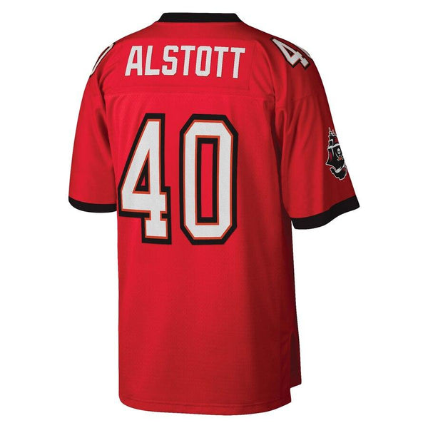 Mike Alstott Tampa Bay Buccaneers Mitchell &amp; Ness 2002 Retired Player Replica Jersey - Red 2019