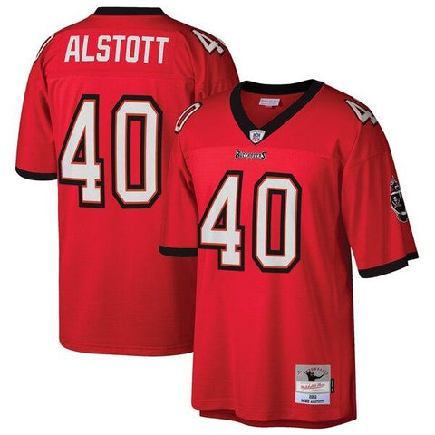 Mike Alstott Tampa Bay Buccaneers Mitchell &amp; Ness 2002 Retired Player Replica Jersey - Red 2019