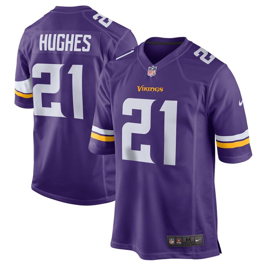 Mike Hughes Minnesota Vikings Game Jersey – Purple 2019