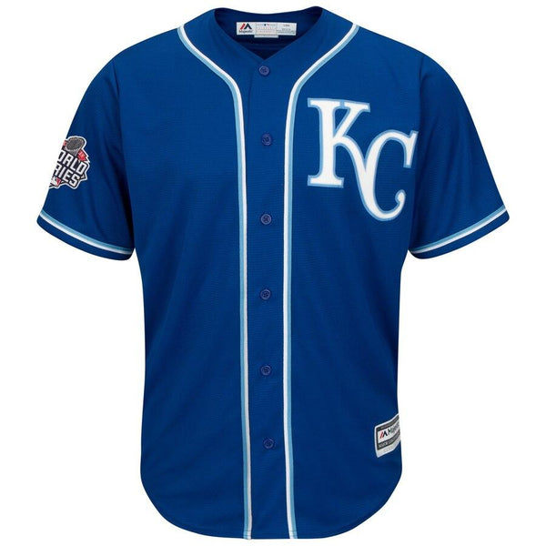 Mike Moustakas Kansas City Royals Majestic 2015 World Series Bound Cool Base Jersey - Royal 2019