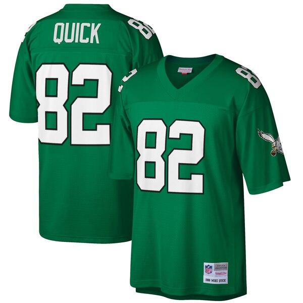 Mike Quick Philadelphia Eagles Mitchell &amp; Ness Retired Player Replica Jersey - Midnight Green 2019