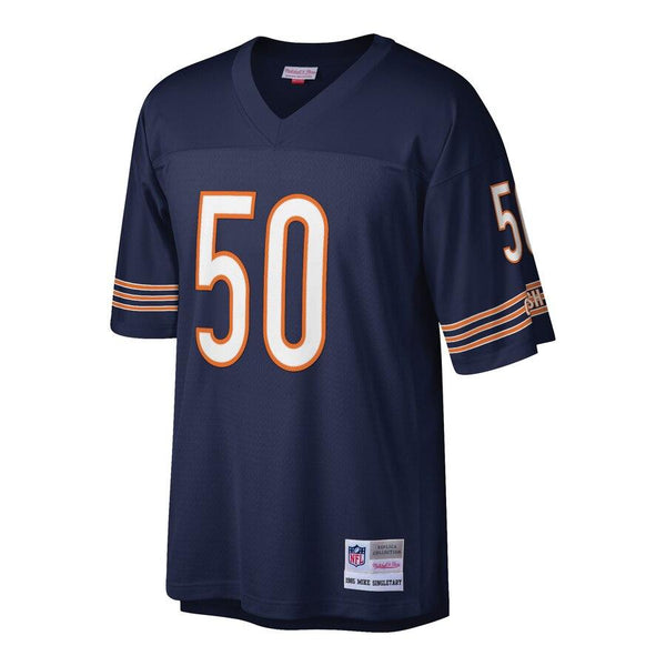 Mike Singletary Chicago Bears Mitchell &amp; Ness Retired Player Replica Jersey - Navy 2019