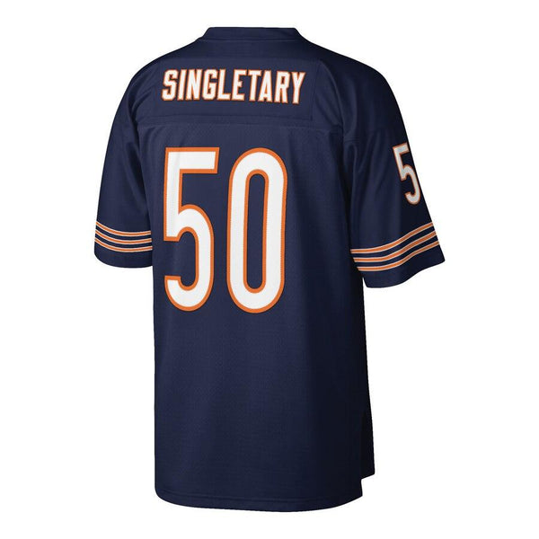 Mike Singletary Chicago Bears Mitchell &amp; Ness Retired Player Replica Jersey - Navy 2019